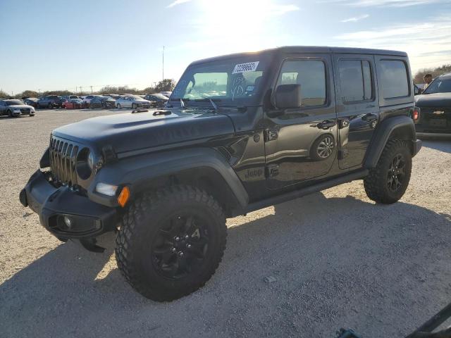 JEEP WRANGLER U 2021 with VIN 1C4HJXDG5MW855425 - Photo from auction