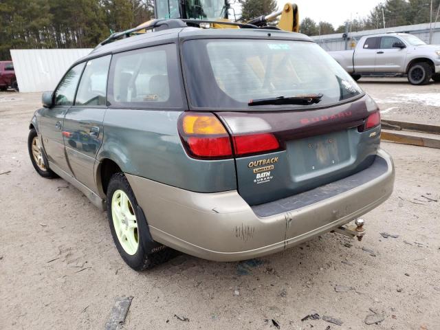 Photo 2 from auction – 2002 SUBARU LEGACY OUT with VIN 4S3BH686027618555