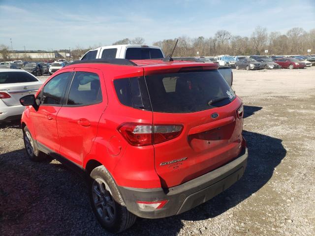 Photo 2 from auction – 2020 FORD ECOSPORT S with VIN MAJ3S2GEXLC388013