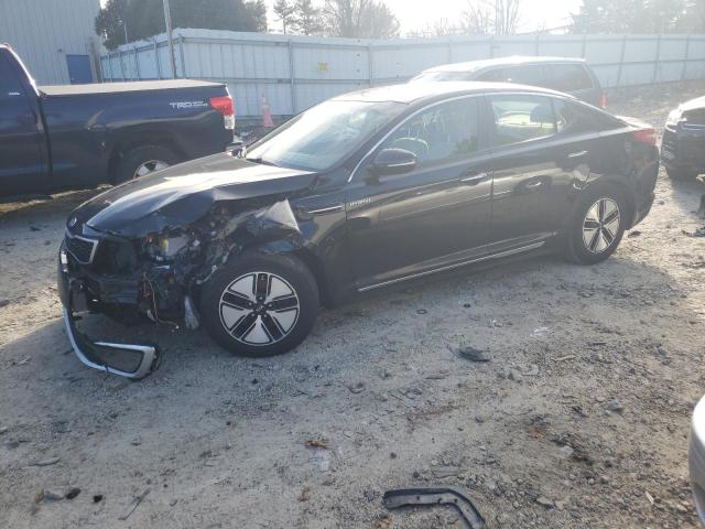 KIA OPTIMA HYB 2013 with VIN KNAGM4AD8D5051019 - Photo from auction