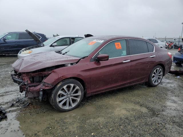 HONDA ACCORD SPO 2015 with VIN 1HGCR2F55FA162518 - Photo from auction