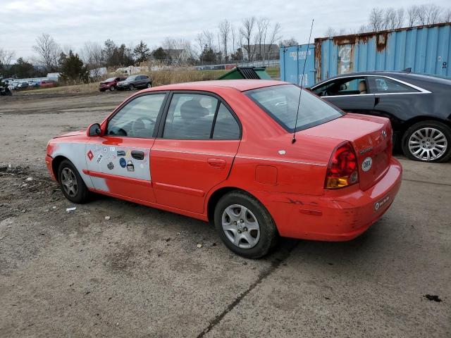 Photo 2 from auction – 2003 HYUNDAI ACCENT GL with VIN KMHCG45C13U478570