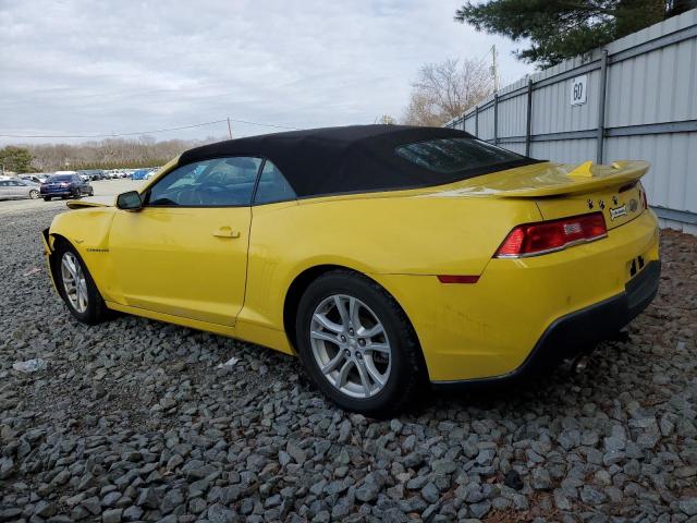 Photo 2 from auction – 2015 CHEVROLET CAMARO LT with VIN 2G1FD3D36F9270748