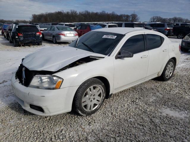 DODGE AVENGER SE 2013 with VIN 1C3CDZAB7DN741877 - Photo from auction