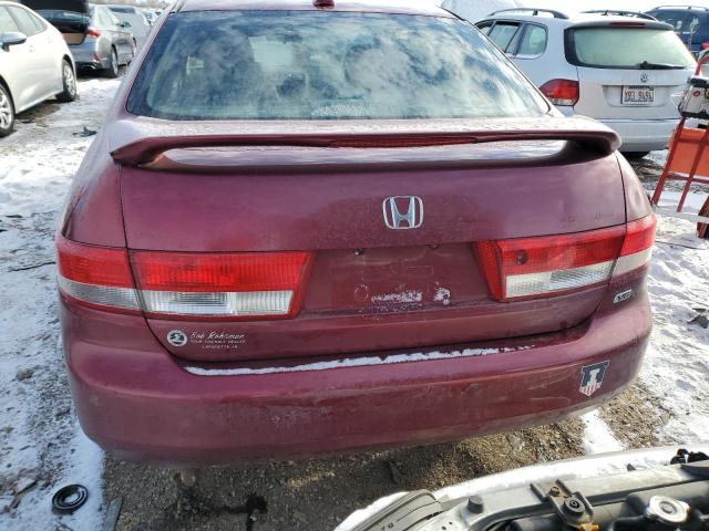 Photo 6 from auction – 2004 HONDA ACCORD EX with VIN 1HGCM66514A078392