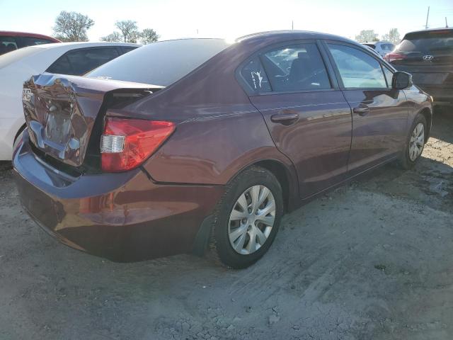 Photo 3 from auction – 2012 HONDA CIVIC LX with VIN 2HGFB2F55CH510588