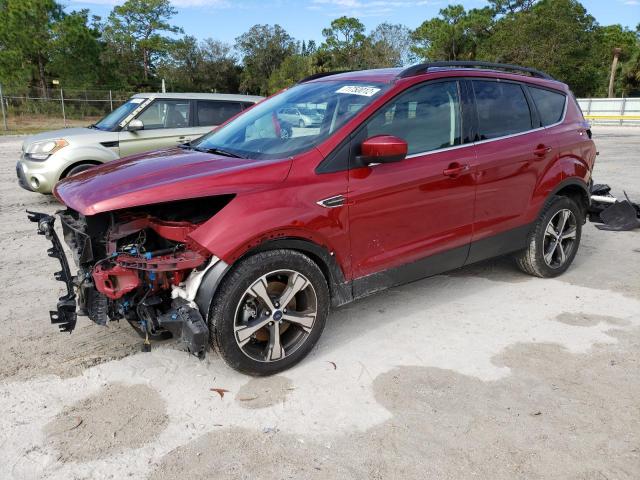 Photo 1 from auction – 2018 FORD ESCAPE SEL with VIN 1FMCU9HD5JUA80933