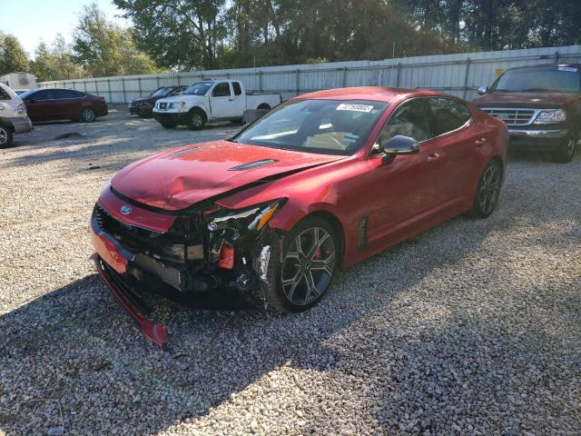 KIA STINGER GT 2018 with VIN KNAE35LC5J6035659 - Photo from auction