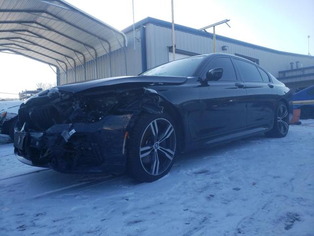 BMW 740 I 2019 with VIN WBA7E2C50KB217166 - Photo from auction