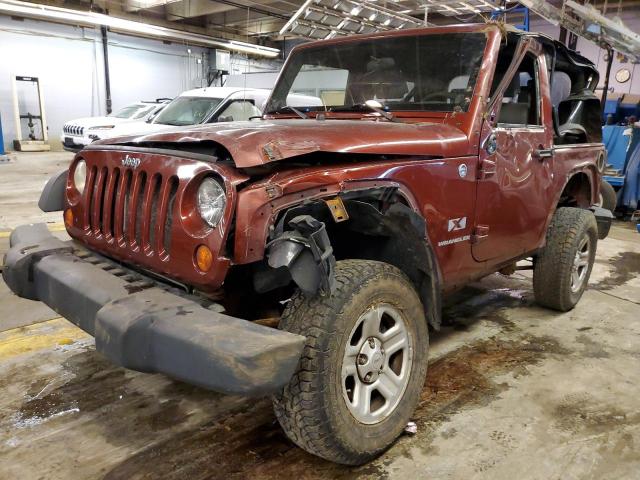 JEEP WRANGLER X 2008 with VIN 1J4FA24118L637246 - Photo from auction
