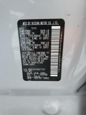 Photo 14 from auction – 2011 NISSAN QUEST S with VIN JN8AE2KPXB9013191