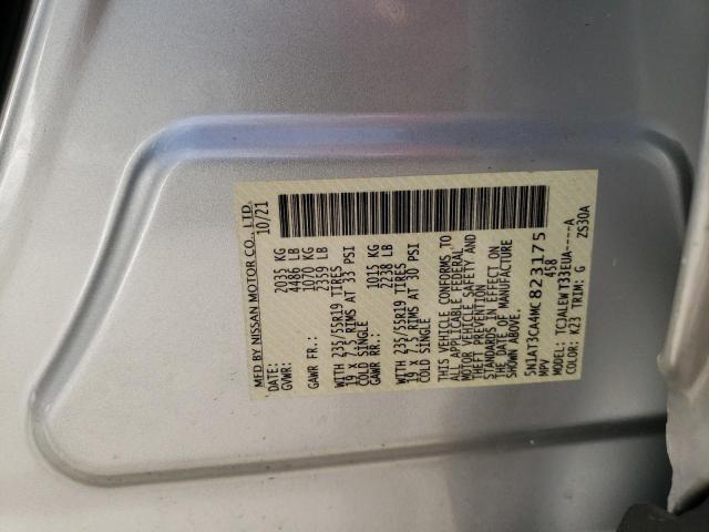 Photo 14 from auction – 2021 NISSAN ROGUE SL with VIN 5N1AT3CA4MC823175