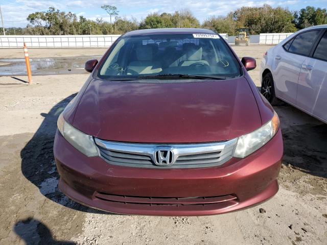 Photo 5 from auction – 2012 HONDA CIVIC LX with VIN 2HGFB2F55CH510588