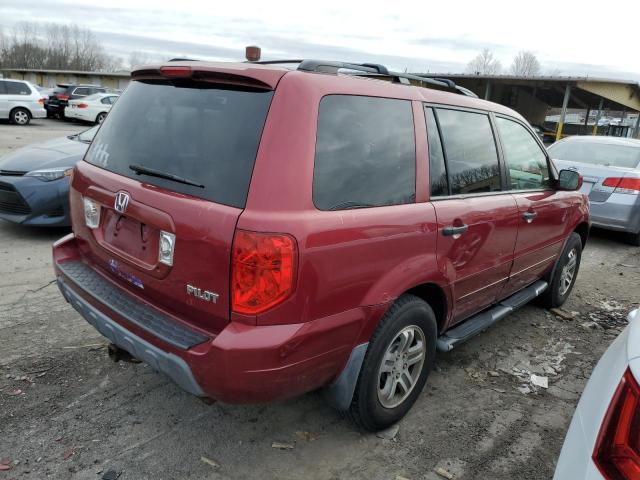 Photo 3 from auction – 2004 HONDA PILOT EXL with VIN 2HKYF18644H586050