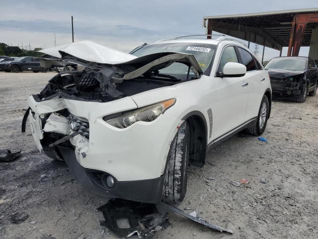 INFINITI FX35 2010 with VIN JN8AS1MU4AM803071 - Photo from auction