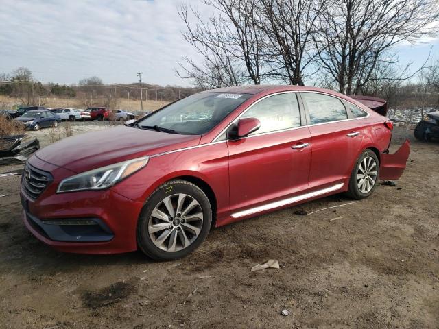 HYUNDAI SONATA SPO 2015 with VIN 5NPE34AF4FH087226 - Photo from auction