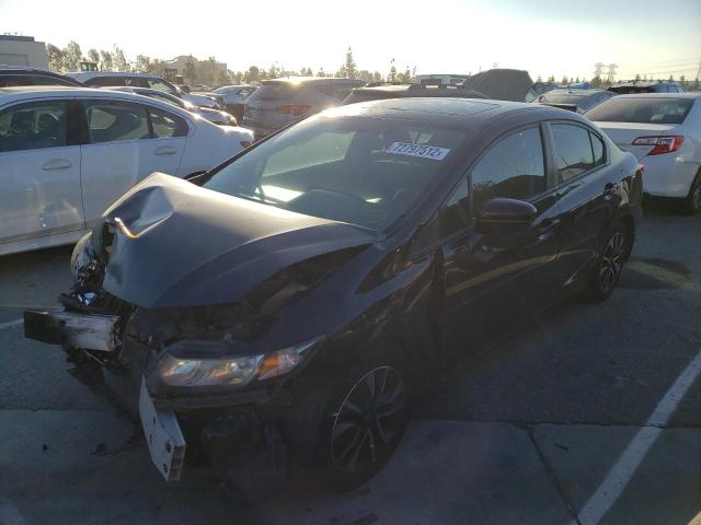 HONDA CIVIC EX 2014 with VIN 19XFB2F84EE078857 - Photo from auction