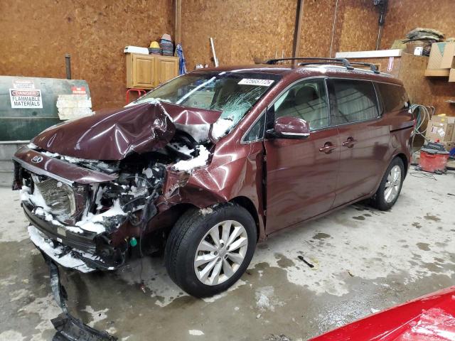 KIA SEDONA EX 2016 with VIN KNDMC5C10G6180906 - Photo from auction
