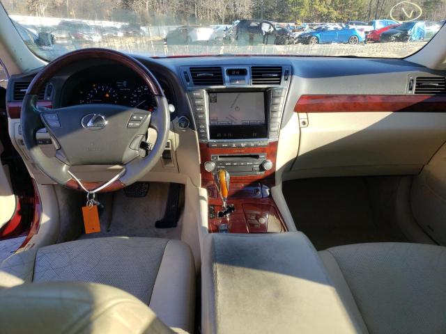 Photo 8 from auction – 2010 LEXUS LS 460 with VIN JTHBL5EF8A5099549