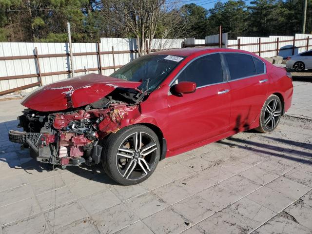 HONDA ACCORD SPO 2017 with VIN 1HGCR2F52HA044509 - Photo from auction