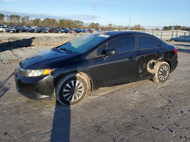 HONDA CIVIC LX 2012 with VIN 2HGFB2F52CH604198 - Photo from auction