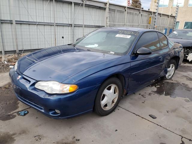 CHEVROLET MONTE CARL 2003 with VIN 2G1WX12K039356140 - Photo from auction