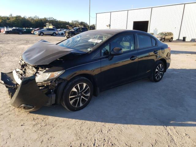 HONDA CIVIC EX 2013 with VIN 19XFB2F85DE069566 - Photo from auction