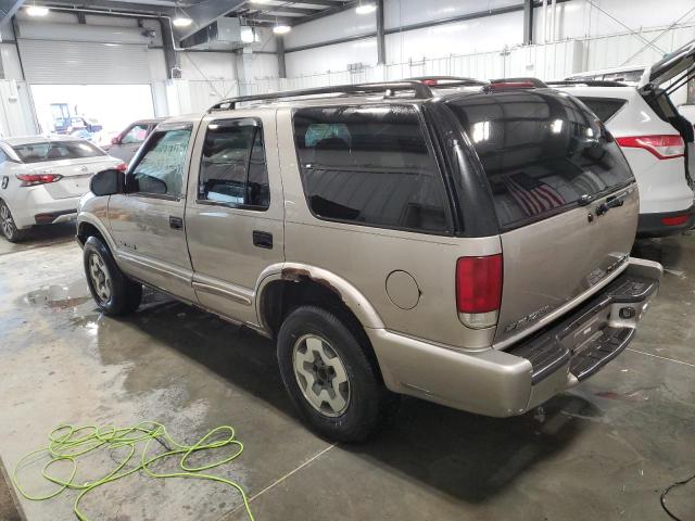 Photo 2 from auction – 2002 CHEVROLET BLAZER with VIN 1GNDT13W02K105179