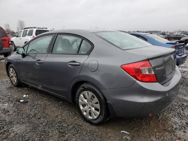 Photo 2 from auction – 2012 HONDA CIVIC LX with VIN 19XFB2F58CE301825