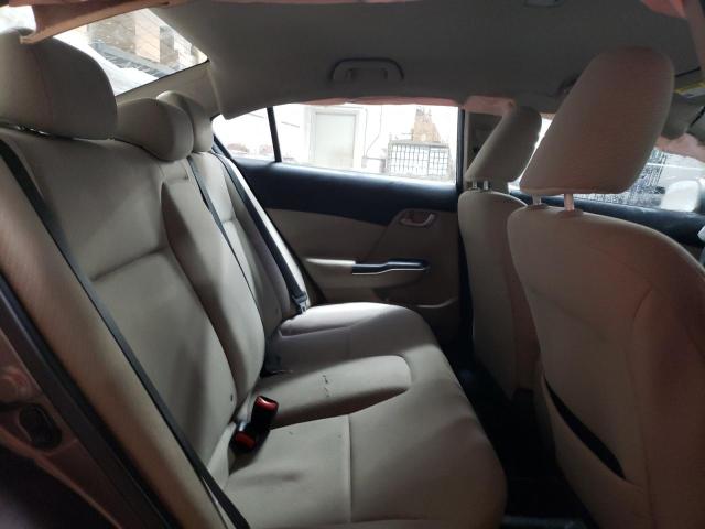 Photo 10 from auction – 2013 HONDA CIVIC LX with VIN 19XFB2F51DE095345