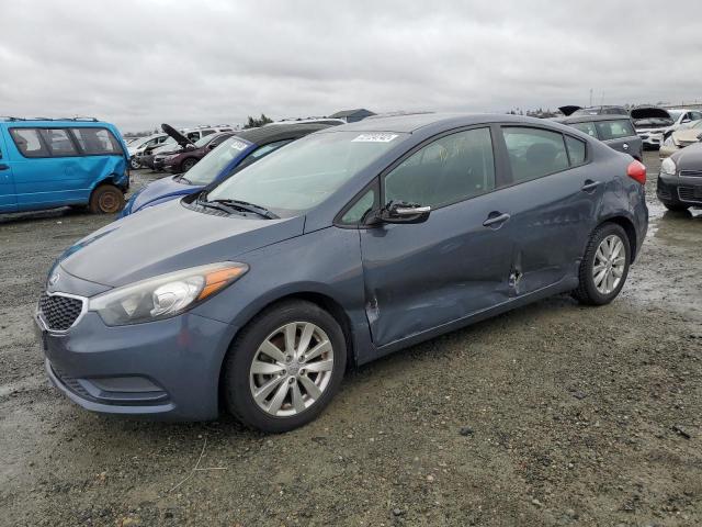 KIA FORTE LX 2014 with VIN KNAFX4A68E5127151 - Photo from auction