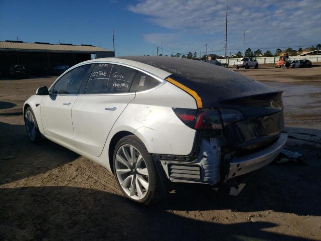 Photo 2 from auction – 2020 TESLA MODEL 3 with VIN 5YJ3E1EB1LF719813