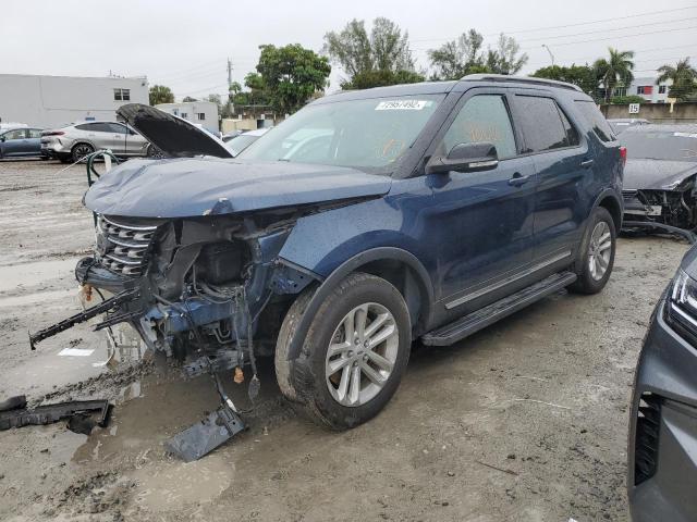 FORD EXPLORER X 2017 with VIN 1FM5K7D87HGC50973 - Photo from auction