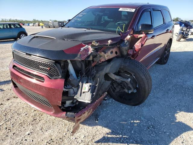 DODGE DURANGO R/ 2018 with VIN 1C4SDJCT8JC497811 - Photo from auction