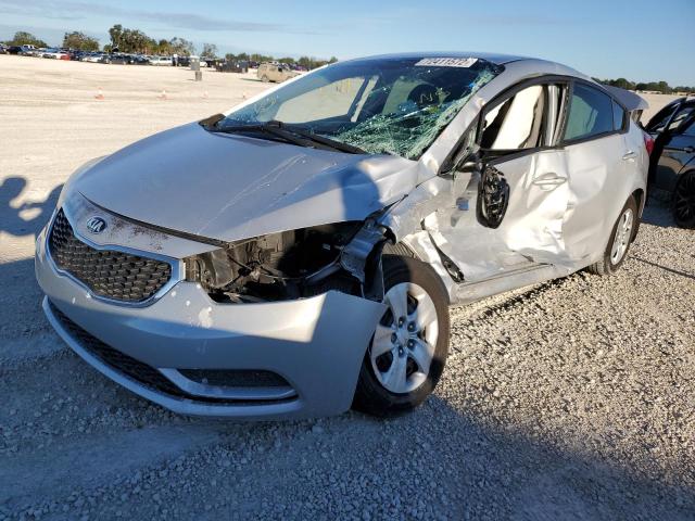 KIA FORTE LX 2016 with VIN KNAFK4A66G5508126 - Photo from auction