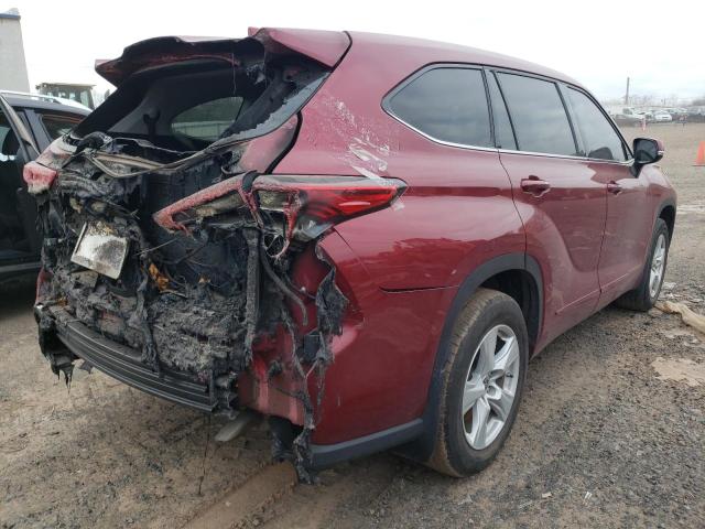Photo 3 from auction – 2020 TOYOTA HIGHLANDER with VIN 5TDBZRBH9LS005852