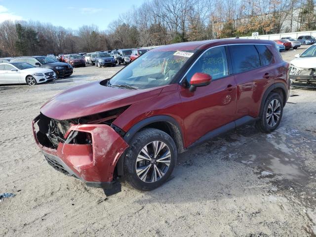 NISSAN ROGUE SV 2021 with VIN 5N1AT3BB5MC746262 - Photo from auction