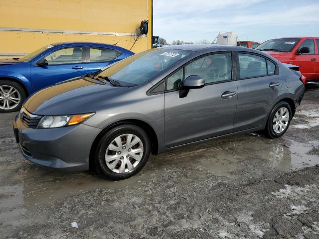 HONDA CIVIC LX 2012 with VIN 19XFB2F54CE031346 - Photo from auction