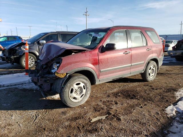 HONDA CR-V LX 2004 with VIN JHLRD68504C021341 - Photo from auction