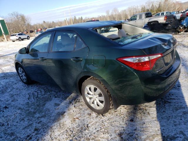 Photo 2 from auction – 2014 TOYOTA COROLLA L with VIN 2T1BURHE4EC190531
