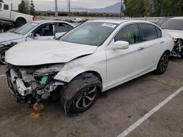 HONDA ACCORD EX 2017 with VIN 1HGCR2F74HA214824 - Photo from auction