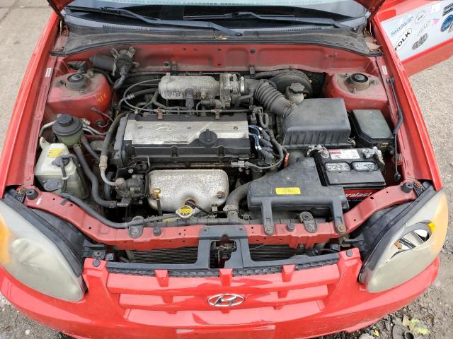 Photo 11 from auction – 2003 HYUNDAI ACCENT GL with VIN KMHCG45C13U478570