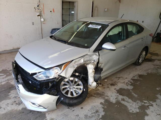 HYUNDAI ACCENT SE 2022 with VIN 3KPC24A67NE189925 - Photo from auction