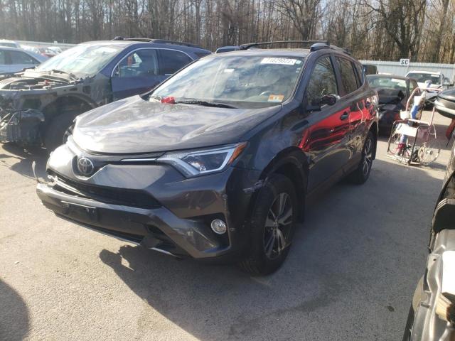 TOYOTA RAV4 XLE 2017 with VIN JTMRFREV3HJ172527 - Photo from auction