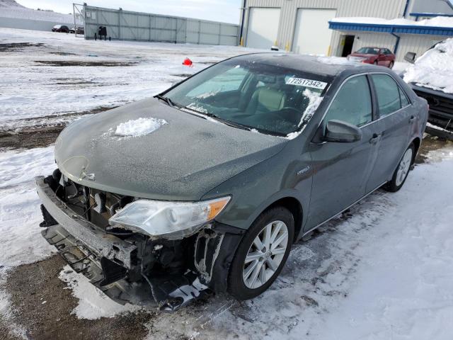 TOYOTA CAMRY HYBR 2012 with VIN 4T1BD1FK7CU057137 - Photo from auction