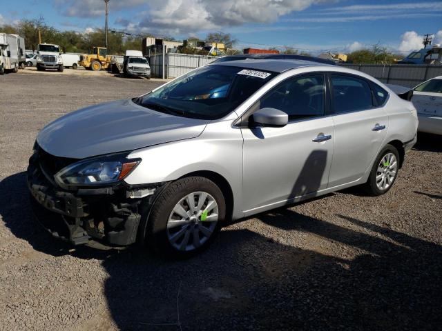 NISSAN SENTRA S 2017 with VIN 3N1AB7AP2HL657970 - Photo from auction