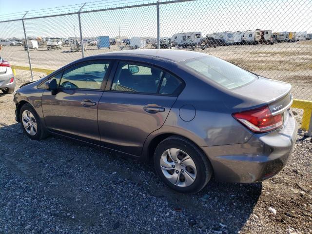 Photo 2 from auction – 2015 HONDA CIVIC LX with VIN 19XFB2F59FE088680
