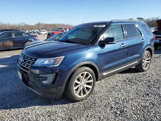 FORD EXPLORER L 2017 with VIN 1FM5K7F89HGC37011 - Photo from auction