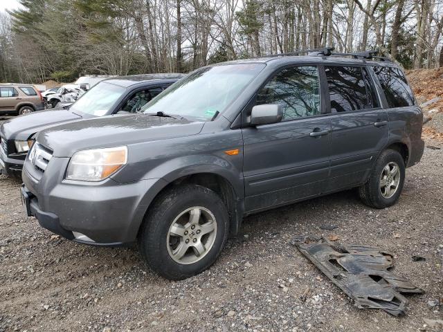 HONDA PILOT EXL 2007 with VIN 2HKYF18547H506483 - Photo from auction