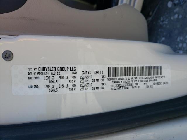 Photo 14 from auction – 2013 CHRYSLER TOWN & COU with VIN 2C4RC1BG5DR526893